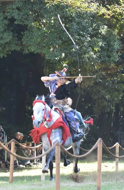 明治神宮　秋の大祭の公式案内に掲載された写真