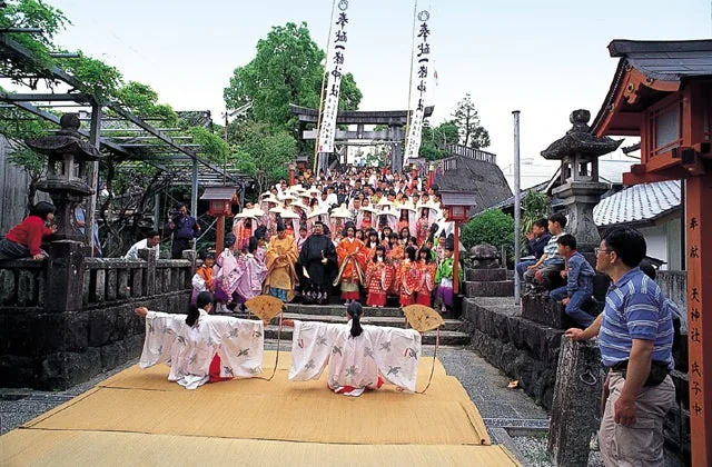 一條大祭の公式案内に掲載された写真