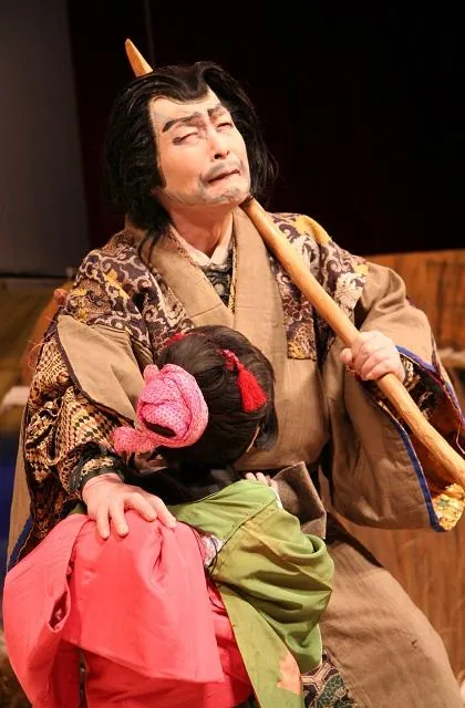 下條歌舞伎定期公演の公式案内に掲載された写真