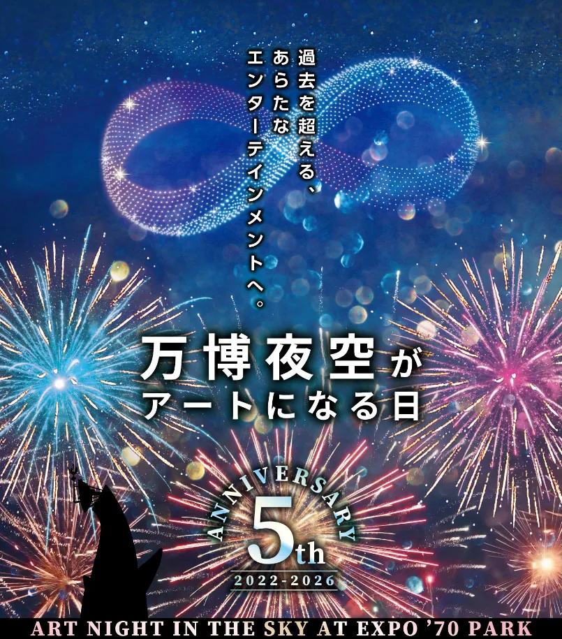 第5回 万博夜空がアートになる日2026の開催案内