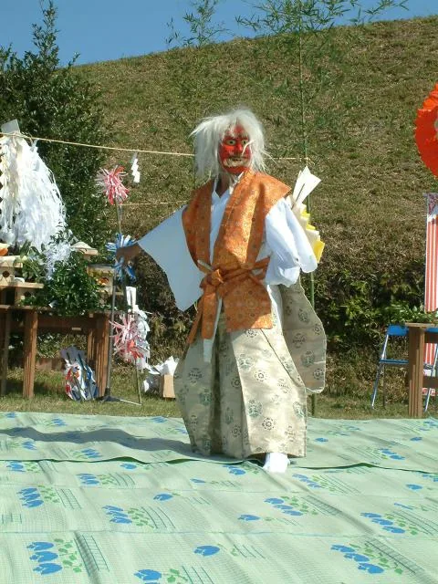 古墳祭の公式案内に掲載された写真