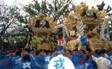 高砂神社秋祭りの公式案内に掲載された写真