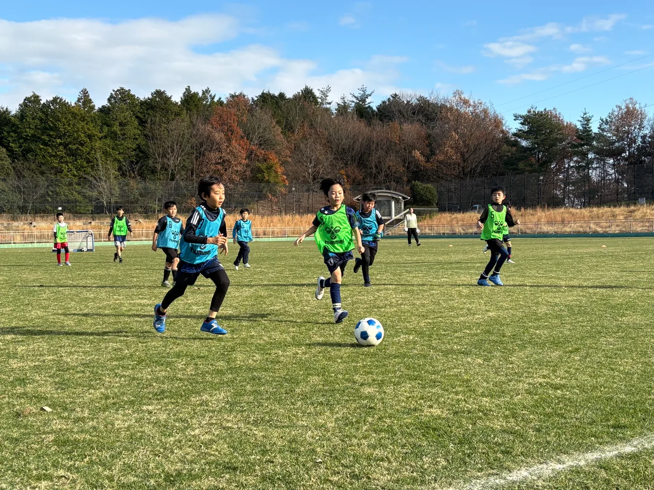 ガンバ大阪アカデミーのサッカー教室の様子（公式掲載）