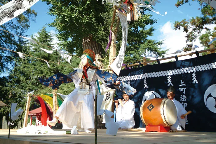 稲荷神社例大祭 まめからさんの公式案内に掲載された画像