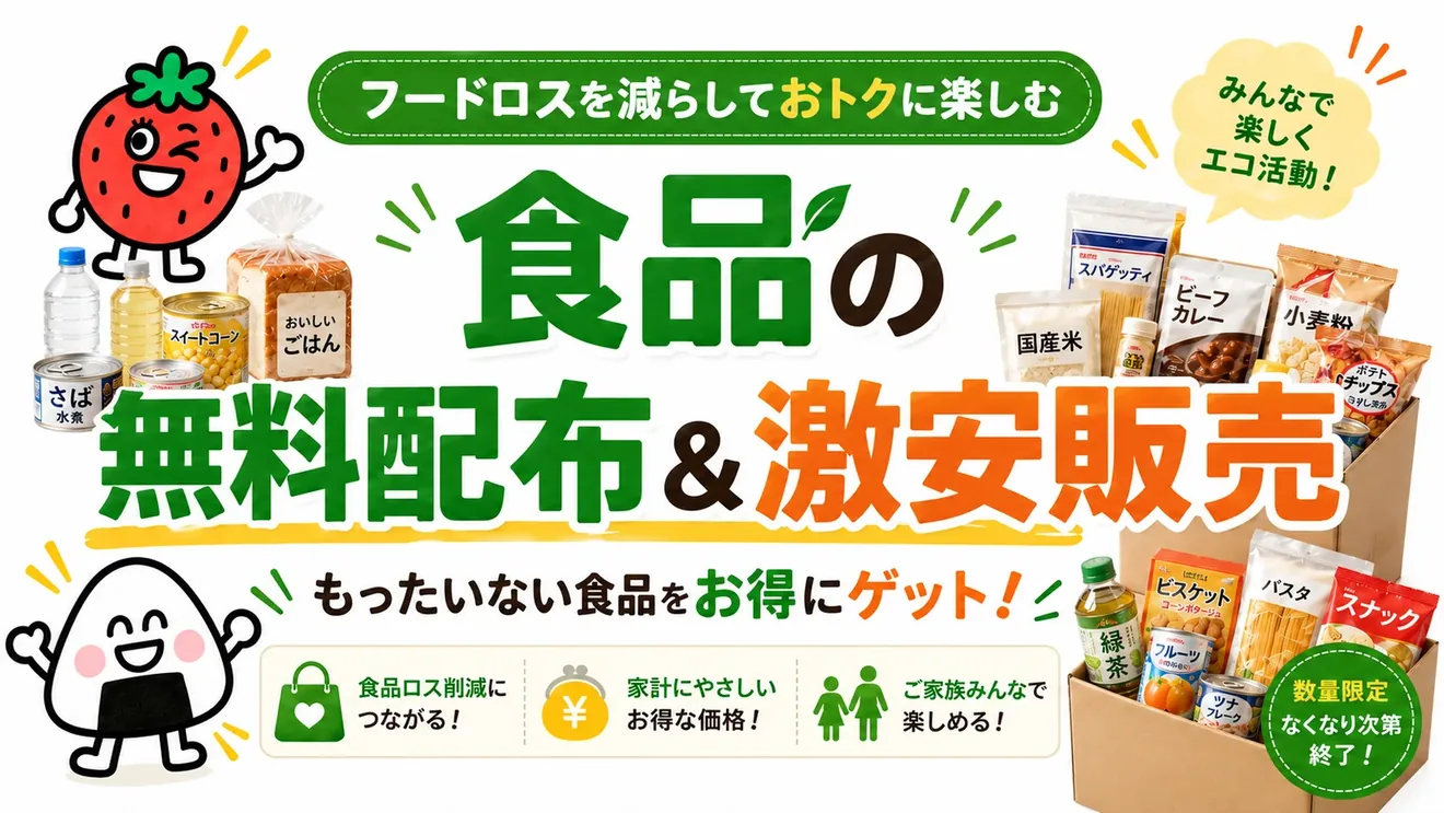 グッドサイクルフェス宇都宮2026の食品配布・販売を紹介する公式バナー
