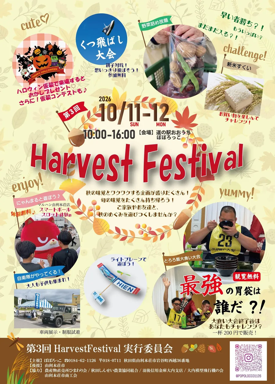 第3回Harvest Festivalの公式案内に掲載された画像